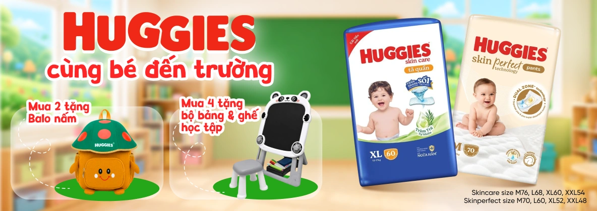 Huggies tháng 1